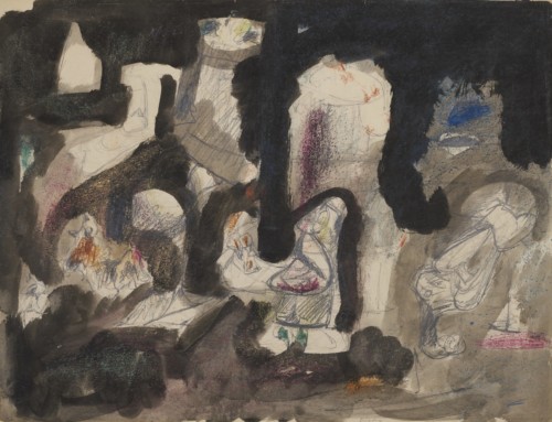 Arshile Gorky (1904-1948) Untitled, ca. 1946