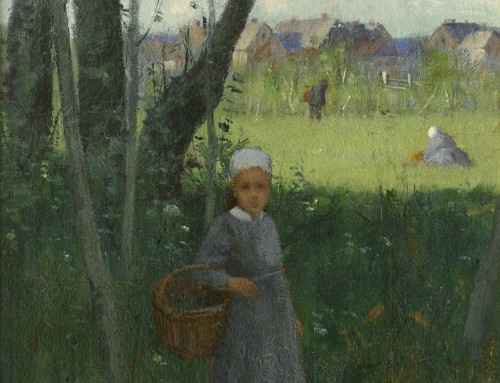 Willard Leroy Metcalf, Young Girl, 1884