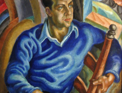 James Daugherty, Portrait of John Vassos, ca. 1935