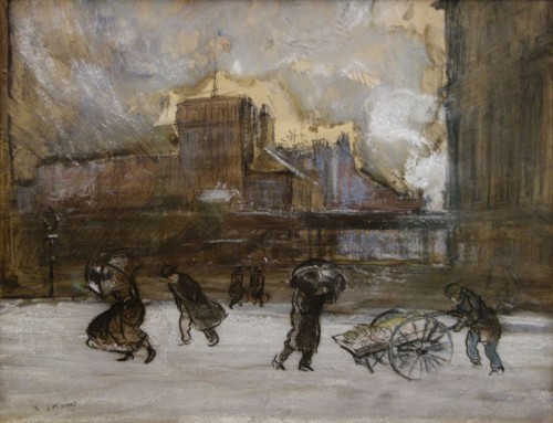 Everett Shinn, Cooper Union, 1903